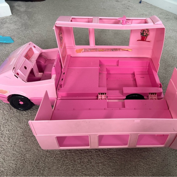 1988 Mattel vintage Barbie camper rv van as is great for parts RARE - Picture 2 of 4